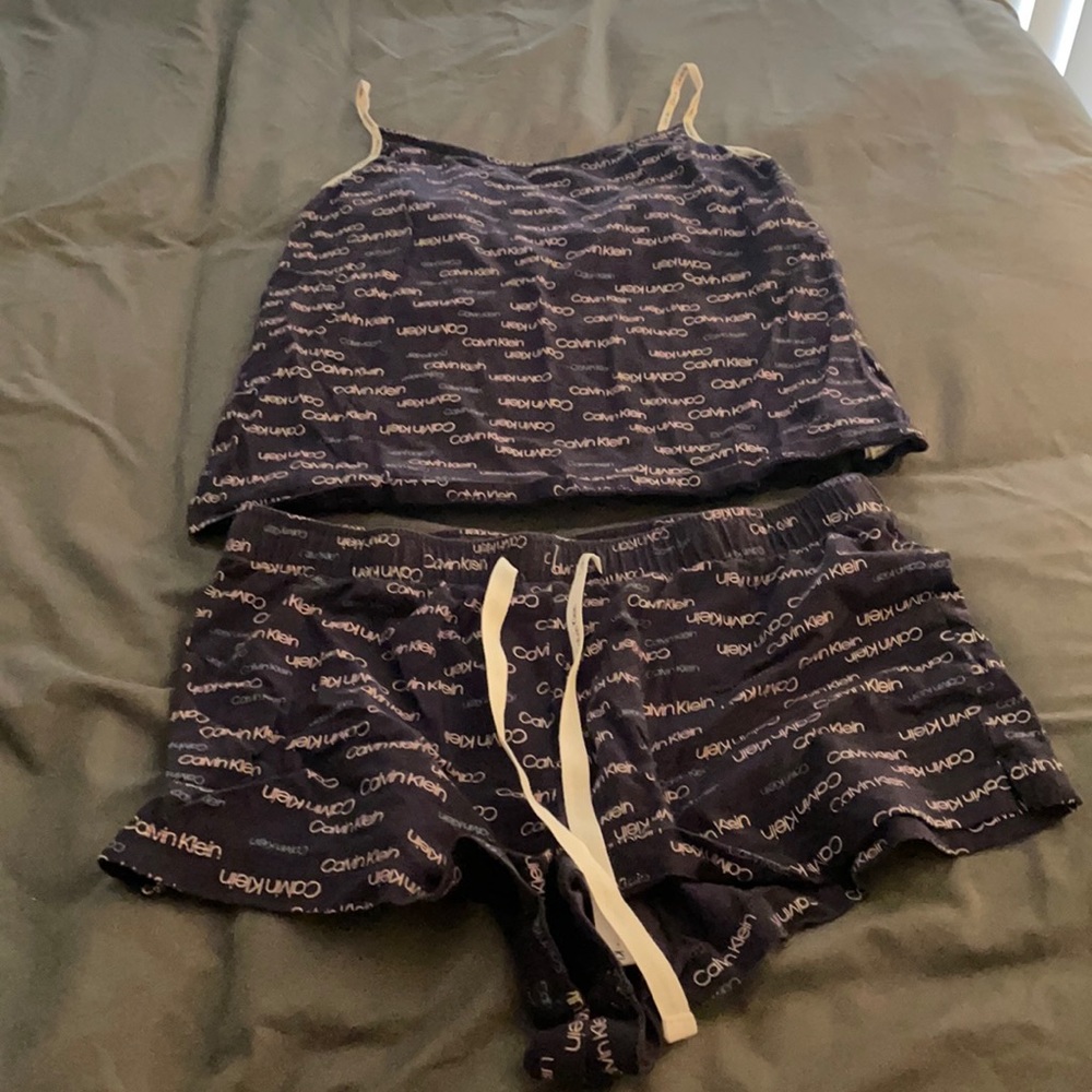 Calvin Klein sleepwear shorts set womens Large